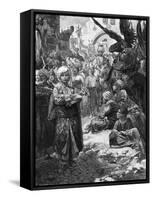 Friedrich in Jerusalem-Alphonse Mucha-Framed Stretched Canvas