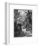 Friedrich in Jerusalem-Alphonse Mucha-Framed Art Print