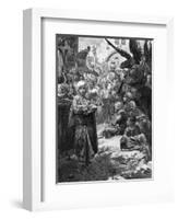 Friedrich in Jerusalem-Alphonse Mucha-Framed Art Print