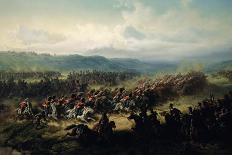 Charge of the English Light Brigade at the Battle of Balaclava on 25 October 1854, 19th Century-Friedrich Kaiser-Laminated Giclee Print