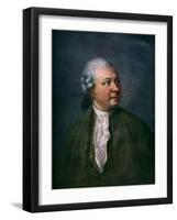 Friedrich Klopstock portrait Painting-Jens Juel-Framed Giclee Print