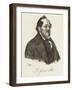 Friedrich List (1789-184)-Josef Kriehuber-Framed Giclee Print