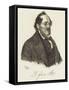 Friedrich List (1789-184)-Josef Kriehuber-Framed Stretched Canvas