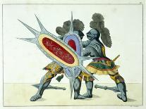 Two Knights at a Tournament, Plate-Friedrich Martin Von Reibisch-Giclee Print