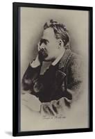 Friedrich Nietzche (1844-1900), German Philosopher and Writer-null-Framed Photographic Print