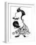 Friedrich Nietzsche, Caricature-Gary Gastrolab-Framed Photographic Print