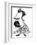 Friedrich Nietzsche, Caricature-Gary Gastrolab-Framed Photographic Print