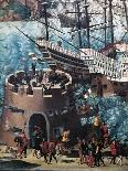 Embarkation of Henry VIII on Board the Henry Grace a Dieu in 1520, Detail-Friedrich Pacher-Giclee Print