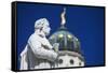 Friedrich Schiller Memorial in Gendarmenmarkt-Jon Hicks-Framed Stretched Canvas