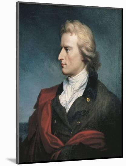 Friedrich Schiller-Gerhard von Kugelgen-Mounted Art Print