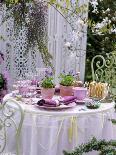 Place-Setting with Spring Posy-Friedrich Strauss-Photographic Print