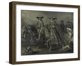 Friedrich V, Elector Palatine-Adriaen Pietersz van de Venne-Framed Art Print