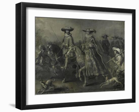 Friedrich V, Elector Palatine-Adriaen Pietersz van de Venne-Framed Art Print