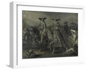 Friedrich V, Elector Palatine-Adriaen Pietersz van de Venne-Framed Art Print