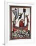 Friedrich Von Hausser Takes Journey to the Third Crusade in Which He Will Die (M.1190). Codex…-null-Framed Giclee Print