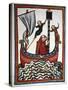 Friedrich Von Hausser Takes Journey to the Third Crusade in Which He Will Die (M.1190). Codex…-null-Stretched Canvas