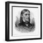 Friedrich Wilhelm August Froebel German Educator-T. Johnson-Framed Art Print