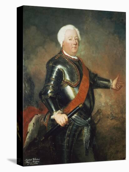 Friedrich Wilhelm I,, King of Prussia-Antoine Watteau-Stretched Canvas