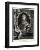 Friedrich Wilhelm I, Pen-B Picart-Framed Art Print