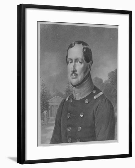 Friedrich Wilhelm Iii, King of Prussia (Engraving)-German-Framed Giclee Print