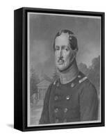 Friedrich Wilhelm Iii, King of Prussia (Engraving)-German-Framed Stretched Canvas