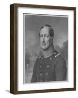 Friedrich Wilhelm Iii, King of Prussia (Engraving)-German-Framed Giclee Print