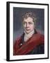 Friedrich Wilhelm Joseph Schelling (1775-1854). German Philosopher. Colored.-Tarker-Framed Photographic Print