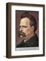 Friedrich Wilhelm Nietzsche German Philosopher and Poet-null-Framed Photographic Print