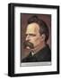 Friedrich Wilhelm Nietzsche German Philosopher and Poet-null-Framed Photographic Print