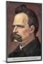 Friedrich Wilhelm Nietzsche German Philosopher and Poet-null-Mounted Photographic Print