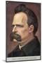 Friedrich Wilhelm Nietzsche German Philosopher and Poet-null-Mounted Photographic Print