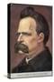 Friedrich Wilhelm Nietzsche German Philosopher and Poet-null-Stretched Canvas