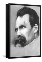 Friedrich Wilhelm Nietzsche, German Philospher and Writer-Hans Olde-Framed Stretched Canvas