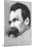 Friedrich Wilhelm Nietzsche, German Philospher and Writer-Hans Olde-Mounted Giclee Print