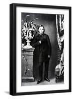 Friedrich Wilhelm Nietzsche, Illustration from 'Nietzsche' by Daniel Halevy, 1861 (B/W Photo)-German photographer-Framed Giclee Print