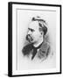 Friedrich Wilhelm Nietzsche in 1883, Illustration from Nietzsche by Daniel Halevy-null-Framed Photographic Print