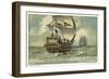 Friedrich Wilhelm Zu Pferde, Flagship of the Brandenburg Navy, 16th Century-null-Framed Giclee Print