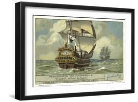 Friedrich Wilhelm Zu Pferde, Flagship of the Brandenburg Navy, 16th Century-null-Framed Giclee Print