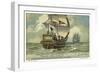 Friedrich Wilhelm Zu Pferde, Flagship of the Brandenburg Navy, 16th Century-null-Framed Giclee Print