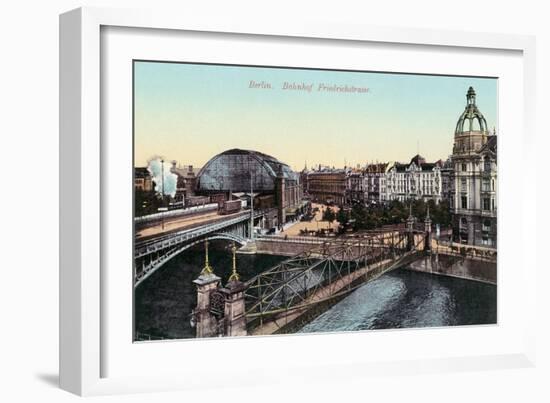 Friedrichstrasse Train Station, Berlin, Germany-null-Framed Art Print