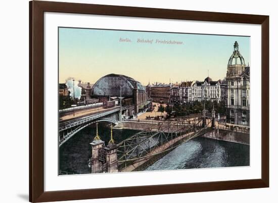 Friedrichstrasse Train Station, Berlin, Germany-null-Framed Art Print