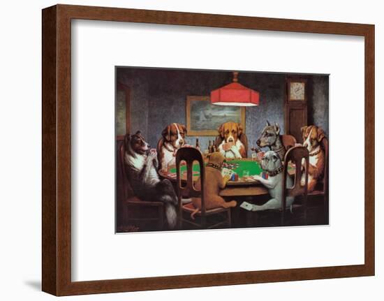 Friend in Need-Cassius Marcellus Coolidge-Framed Art Print