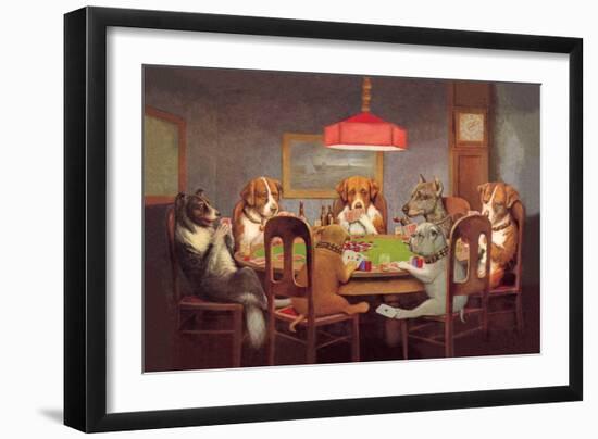 Friend in Need-Cassius Marcellus Coolidge-Framed Premium Giclee Print