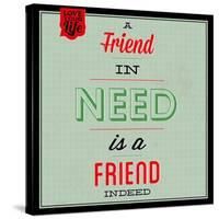 Friend Indeed 1-Lorand Okos-Stretched Canvas