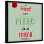 Friend Indeed 1-Lorand Okos-Stretched Canvas