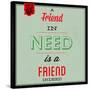 Friend Indeed 1-Lorand Okos-Stretched Canvas