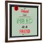 Friend Indeed 1-Lorand Okos-Framed Art Print