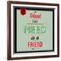 Friend Indeed 1-Lorand Okos-Framed Art Print