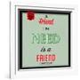 Friend Indeed 1-Lorand Okos-Framed Art Print