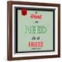 Friend Indeed 1-Lorand Okos-Framed Art Print